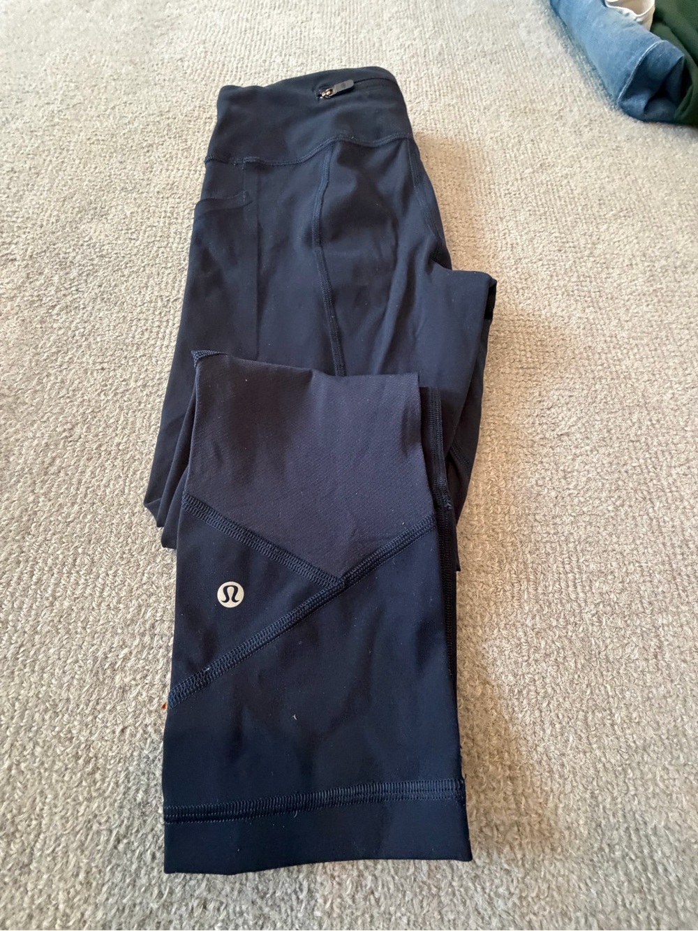 Lululemon Navy High-Rise Leggings